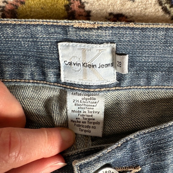 Vintage low rise Calvin Klein Y2K Flare Jeans - Picture 3 of 6